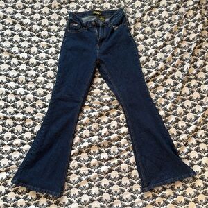 Stag dark blue flares